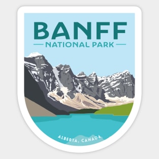 Banff National Park Sticker